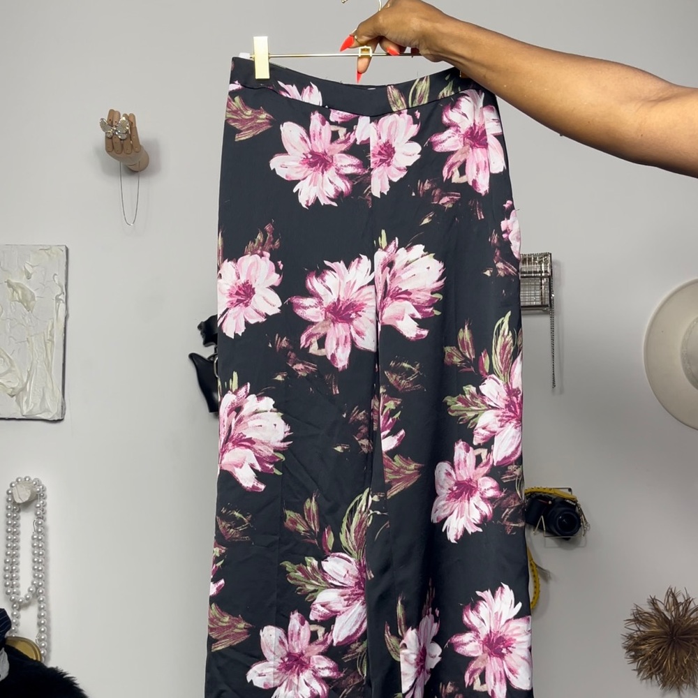 Calvin Klein Floral Dress Pants